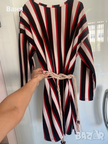 Дамска рокля с колан zara, снимка 5 - Рокли - 38253701