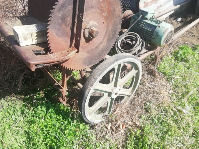 голям циркуляр люлка-трифазен 5,5kw, снимка 5 - Циркуляри - 52714413