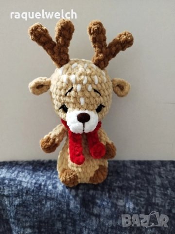 Ръчно Изплетени Еленчета "Амигуруми", снимка 2 - Плюшени играчки - 51794099