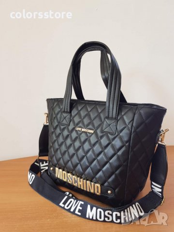 Черна чанта Love Moschino   код SG427, снимка 2 - Чанти - 38476512