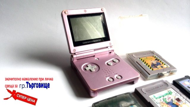 Gameboy Advanced SP Нинтендо Nintendo и игри, снимка 4 - Nintendo конзоли - 44351278
