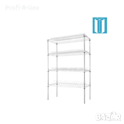 Стелаж за чинии 4 нива RXD4-46