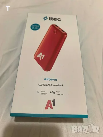 Powerbank Ttec - 10000 mAh - неразопакована 