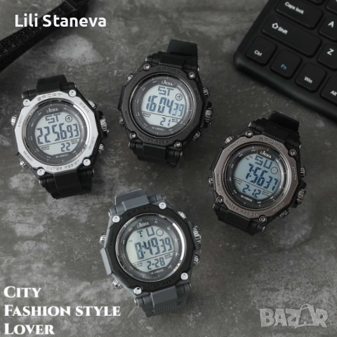 Спортен дигитален мъжки часовник. , снимка 7 - Мъжки - 51467492