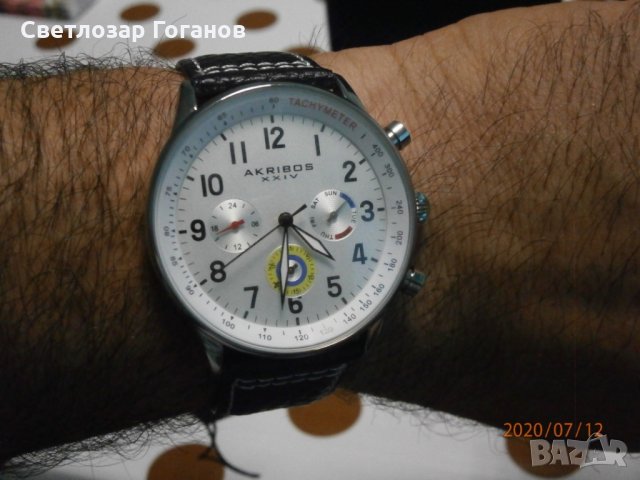 Мъжки часовник Akribos, снимка 4 - Мъжки - 29431992