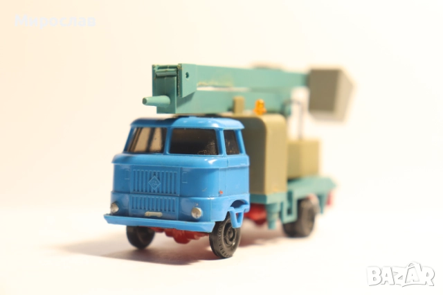 S.E.S. 1:87 H0  IFA ИФА  КАМИОН ВИШКА КРАН ИГРАЧКА КОЛИЧКА МОДЕЛ, снимка 7 - Колекции - 51930286