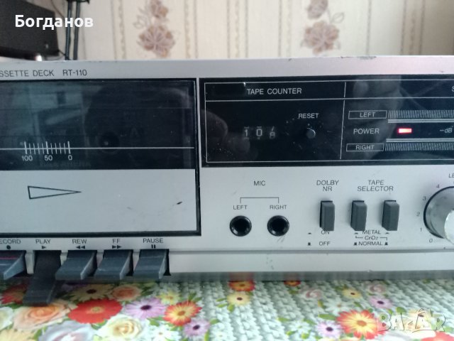 SHARP RT-110H(S) STEREO CASSETTE DECK /SHARP CORPORATION, снимка 7 - Декове - 42634543