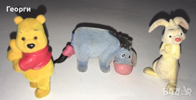 Фигурки на Мечо Пух, Йори и Заекът от Италия., снимка 2 - Фигурки - 52800391