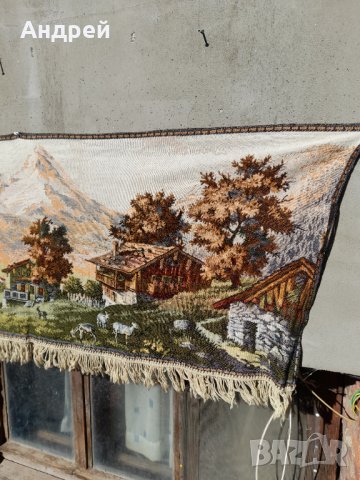 Старинен ковьор,покривка за стена #232, снимка 5 - Антикварни и старинни предмети - 42812213