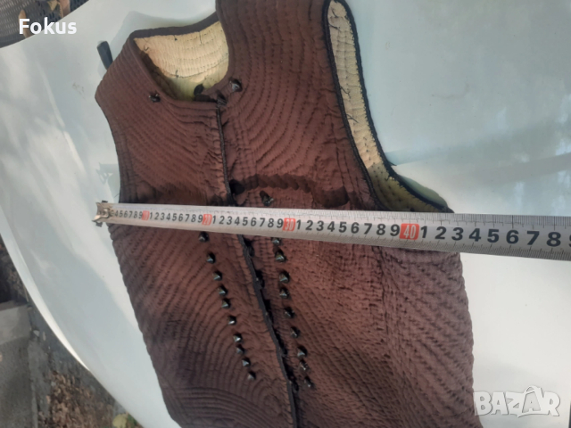 Стара възрожденска дреха елек елече антерия носия, снимка 7 - Антикварни и старинни предмети - 53273400