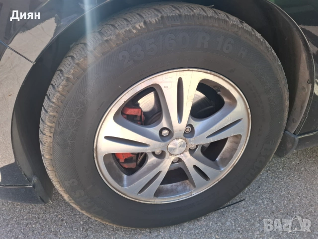 Комплект алуминиеви джанти за Форд със зимни гуми 235 60 16
