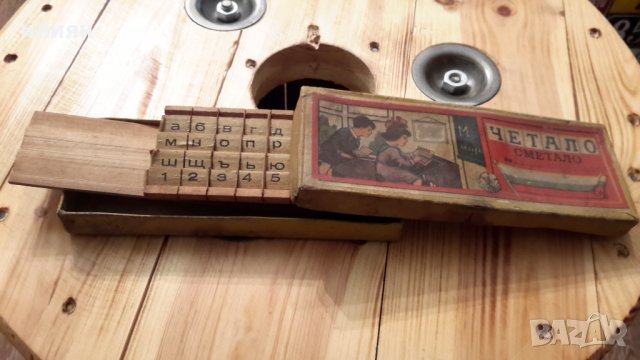 Старо детско сметало само за декорация , снимка 8 - Други ценни предмети - 34372971