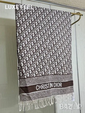 Dior ✨ Hermes ✨ Louis Vuitton ✨Дамски Шалове , снимка 16 - Шалове - 56538729