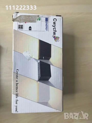 💡 Модерни фасадни LED лампи – единични, двойни и със сензор за движение 💡, снимка 4 - Лампи за стена - 52229397