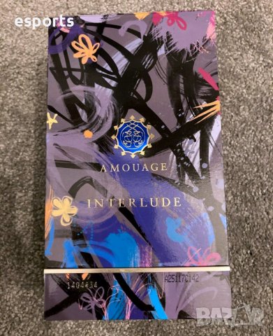 Празна кутия от Amouage Interlude Man кутии от мъжки парфюм за колекционери , снимка 1 - Мъжки парфюми - 36860288