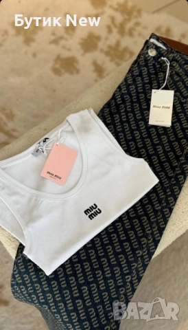 Потник Миу Миу , снимка 2 - Потници - 51782527