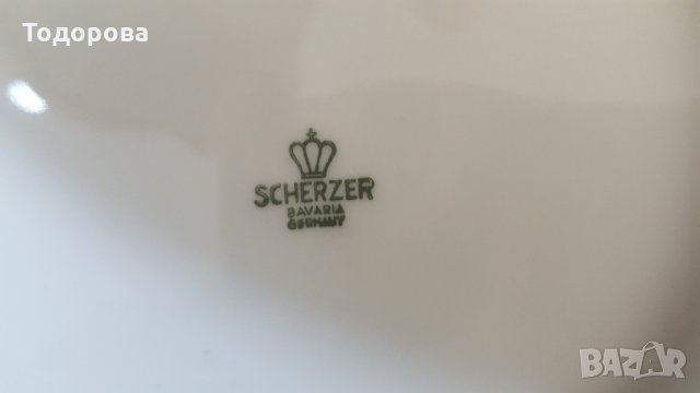 Комплект порцеланови съдове за кафе и десерт- Бавария, снимка 7 - Антикварни и старинни предмети - 31887763