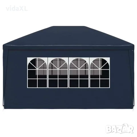 vidaXL Парти шатра, 3х4 м, синя, снимка 5 - Палатки - 56148302