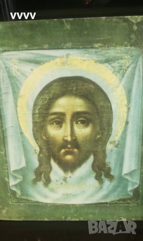 Икона 1979г и втора подарък 1974г, снимка 3 - Картини - 31432908