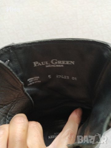 ОРИГИНАЛНИ ДАМСКИ БОТИ - тип оксфордки ест.кожа-38 номер, снимка 4 - Дамски боти - 31188423