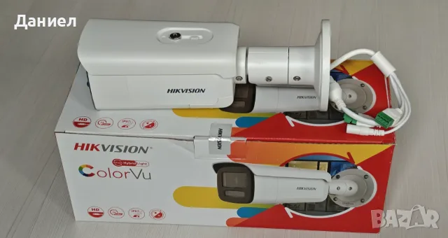 8MP IP камера с микрофон и говорител Hikvision ColorVu DS-2CD2T87G2H-LISU/SL, снимка 4 - IP камери - 56045529