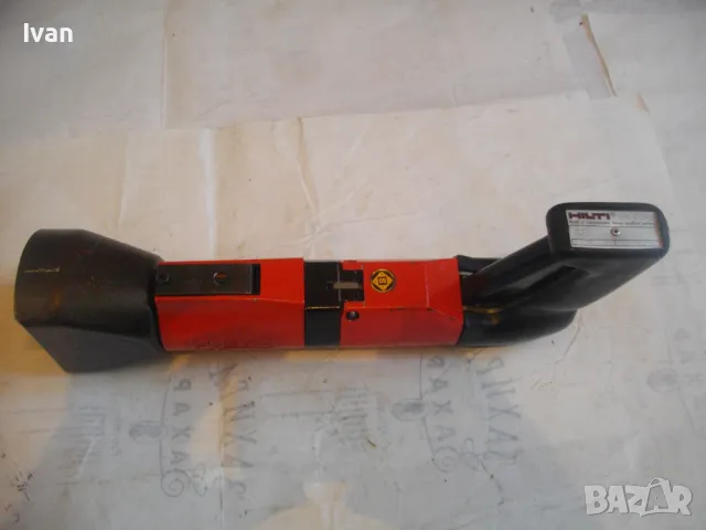 HILTI DX600N ЛИХТЕНЩАЙН ПИСТОЛЕТ РЪЧЕН УРЕД ЗА БЪРЗ МОНТАЖ В БЕТОН МЕТАЛНИ КОНСТРУКЦИИ ЧРЕЗ ЗАРЯД, снимка 11 - Други инструменти - 48048864