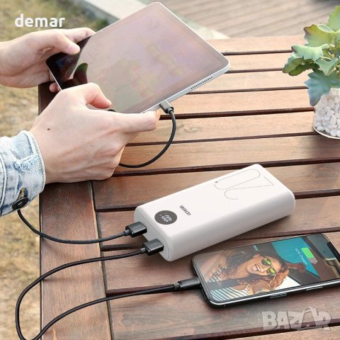 Външна батерия Licheers power bank преносима захранваща 2 порта type-C, снимка 8 - Външни батерии - 42115196