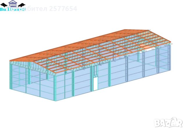 ЛИЗИНГ - Халета, Хале, Магазини, Магазин, Складове 250м2, снимка 9 - Строителни материали - 44180907