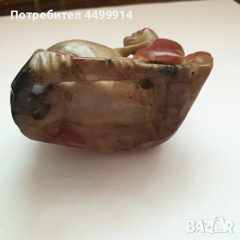 Стара фигура от сапунен камък, снимка 5 - Антикварни и старинни предмети - 50946191