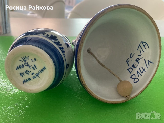 Сувенир - камбанка и вазичка, снимка 6 - Други - 51170463