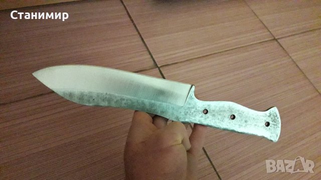 Нож ръчна изработка - 65Г, кания - кайдекс, снимка 5 - Ножове - 42236507