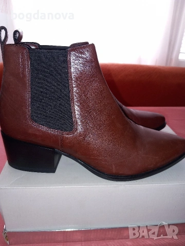 Нови боти Vagabond от естествена кожа, 39 номер, снимка 4 - Дамски боти - 53996038