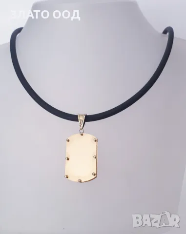 Златни колиета със силикон, снимка 3 - Колиета, медальони, синджири - 49647513