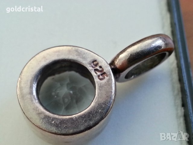 Сребърна висулка медальон , снимка 2 - Антикварни и старинни предмети - 42770786