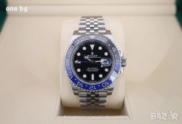 Rolex GMT Master  Batman / Bathgirl , снимка 2 - Луксозни - 51772149
