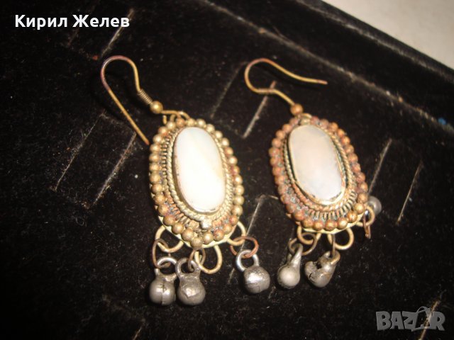 САЧАНЕНИ МАЙСТОРСКА РЪЧНА ИЗРАБОТКА ВЪЗРОЖДЕНСКИ ОСМАНСКИ ОБЕЦИ с БЯЛ ИВИЧЕСТ АХАТ 17478, снимка 12 - Антикварни и старинни предмети - 31358719