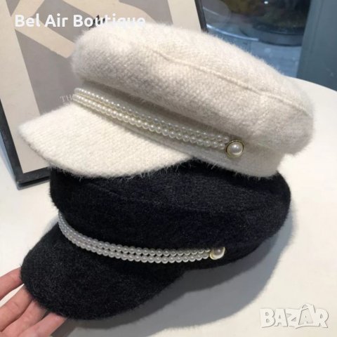 Дамски каскет с перли, шапка в Шапки в гр. София - ID38114884 — Bazar.bg