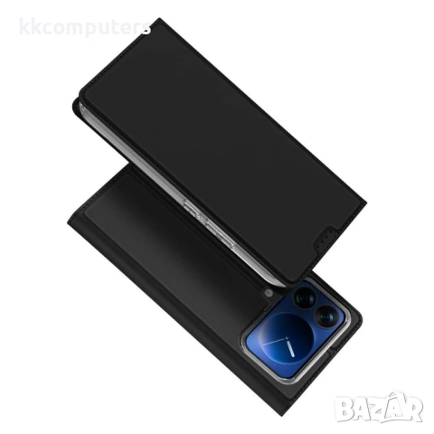 DUX DUCIS Skin Pro Кожен Калъф за Xiaomi 17 Pro - Слот за карта, Стойка, Скрит магнит, 2 цвята, снимка 2 - Калъфи, кейсове - 53885361