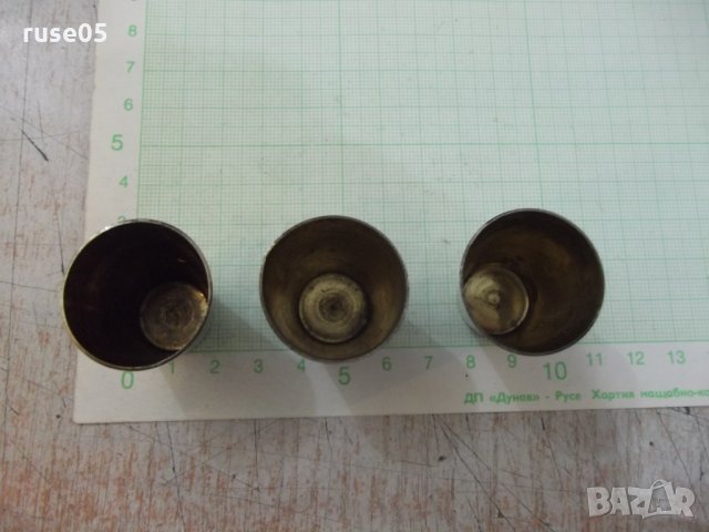 Лот от 3 бр. малки метални чашки, снимка 5 - Други ценни предмети - 29214330
