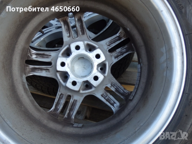 16 цолови алуминиеви джанти за Ауди,VW,Мерцедес - 2бр., снимка 5 - Гуми и джанти - 52544977