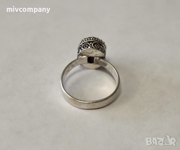 Сребърен пръстен 4.40гр., снимка 2 - Пръстени - 54111601