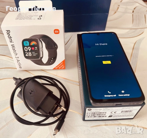 Смартфон Motorola Moto g14, 128GB, 4GB RAM, 4G, Grey, снимка 8 - Motorola - 53218323