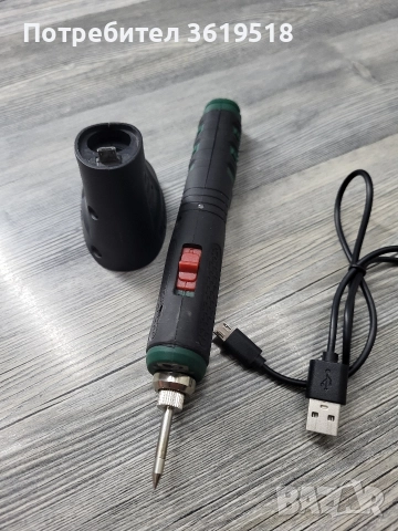 акумулаторен поялник Parkside, снимка 4 - Други инструменти - 52776449