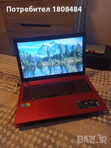 Лаптоп Асус, 6 рам памет, 750 хард диск, Windows 10, работи перфектно, като нов е, снимка 1 - Лаптопи за дома - 38636554
