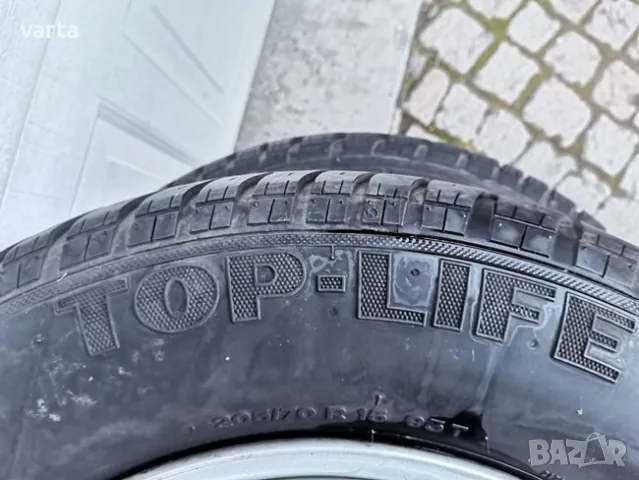 4бр гуми SEMPERIT TOP LIFE 205/70/15   7мм, снимка 4 - Гуми и джанти - 49466815
