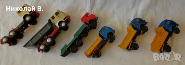 Ретро детски играчки камиончета метални оригинални СССР,  Унгария и други., снимка 7 - Колекции - 36850091