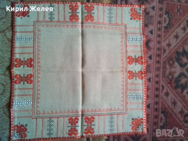 Каре бродирано 44086