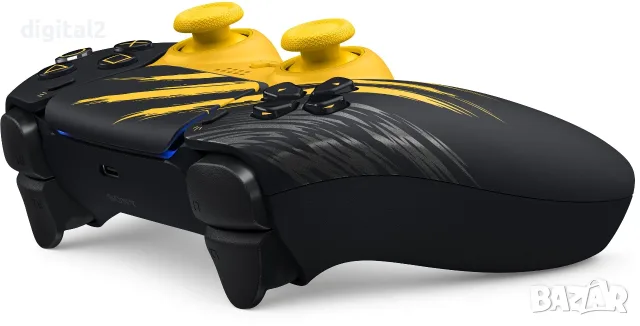 Безжичен контролер DualSense - Marvel’s Wolverine Battle Yellow Limited Edition, снимка 2 - Аксесоари - 56096516