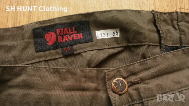 FJALLRAVEN G-1000 Trouser размер 56 / XXL панталон със здрава материя - 1184, снимка 14 - Екипировка - 50534977