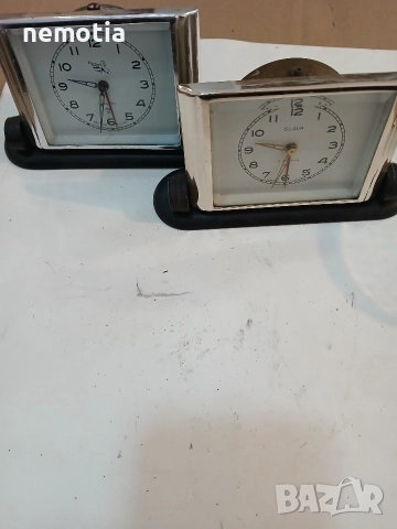 Будилници Слава в отличен вид, снимка 6 - Антикварни и старинни предмети - 52676348